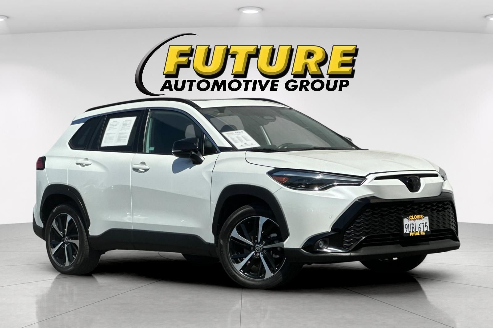 Used 2025 Beige Toyota Hybrid XSE image 2