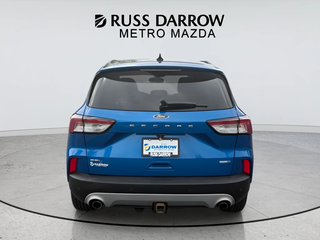 Used 2020 Blue Ford SEL image 4