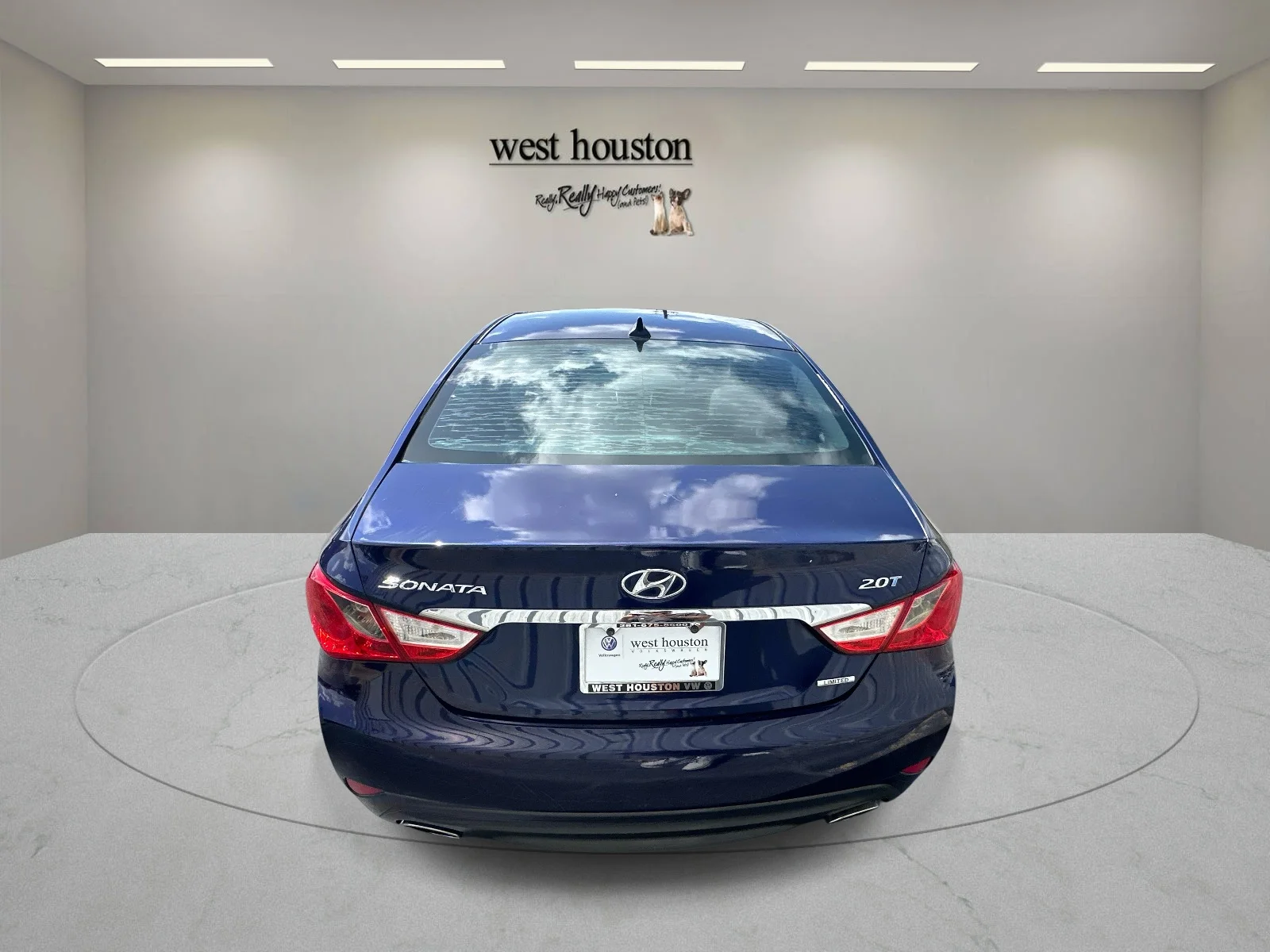 Used 2014 Indigo Blue Pearl Hyundai Limited image 6