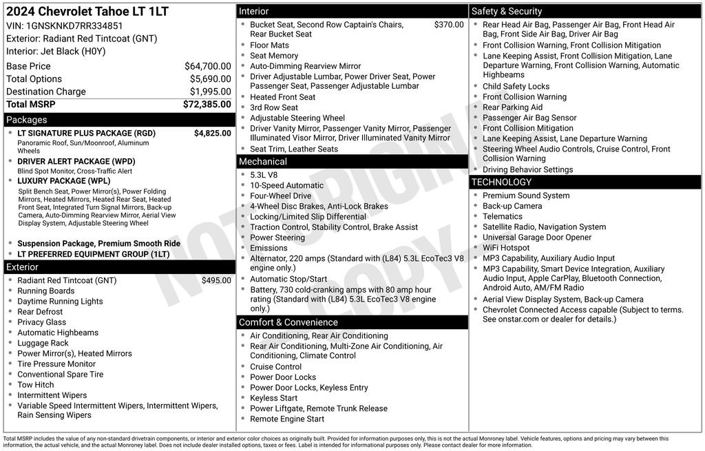 Used 2024 Red Chevrolet LT image 24