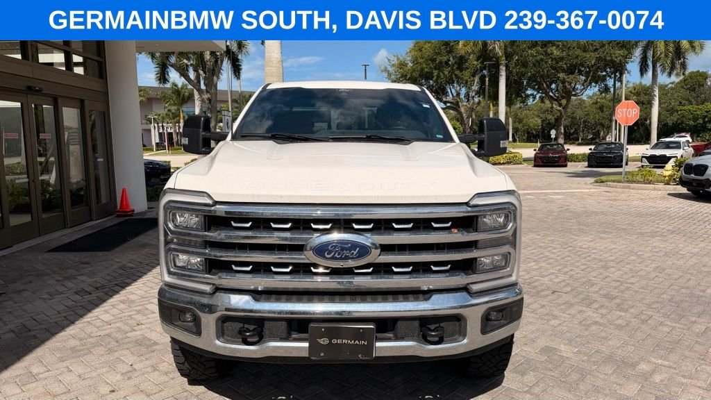 Used 2024 White Metallic Ford Lariat image 9