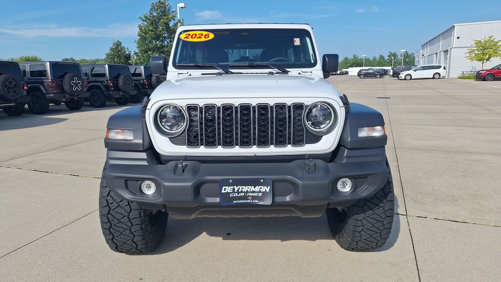 New 2026 Bright White Clearcoat Jeep Sport S image 9