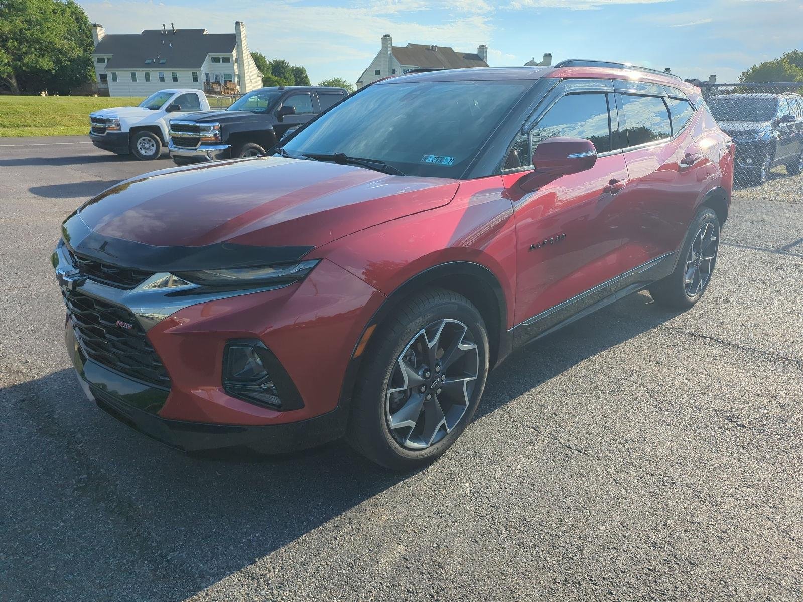 Used 2021 Cherry Red Tintcoat Chevrolet RS image 3