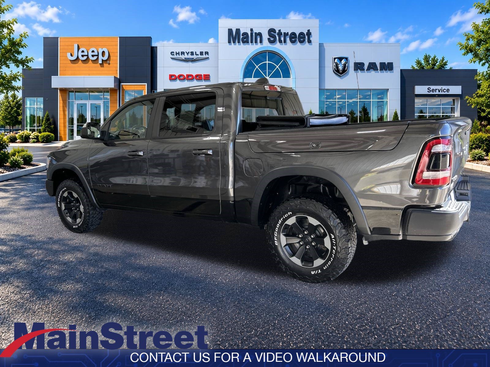 Used 2019 Granite Crystal Metallic Clearcoat Ram Rebel image 14