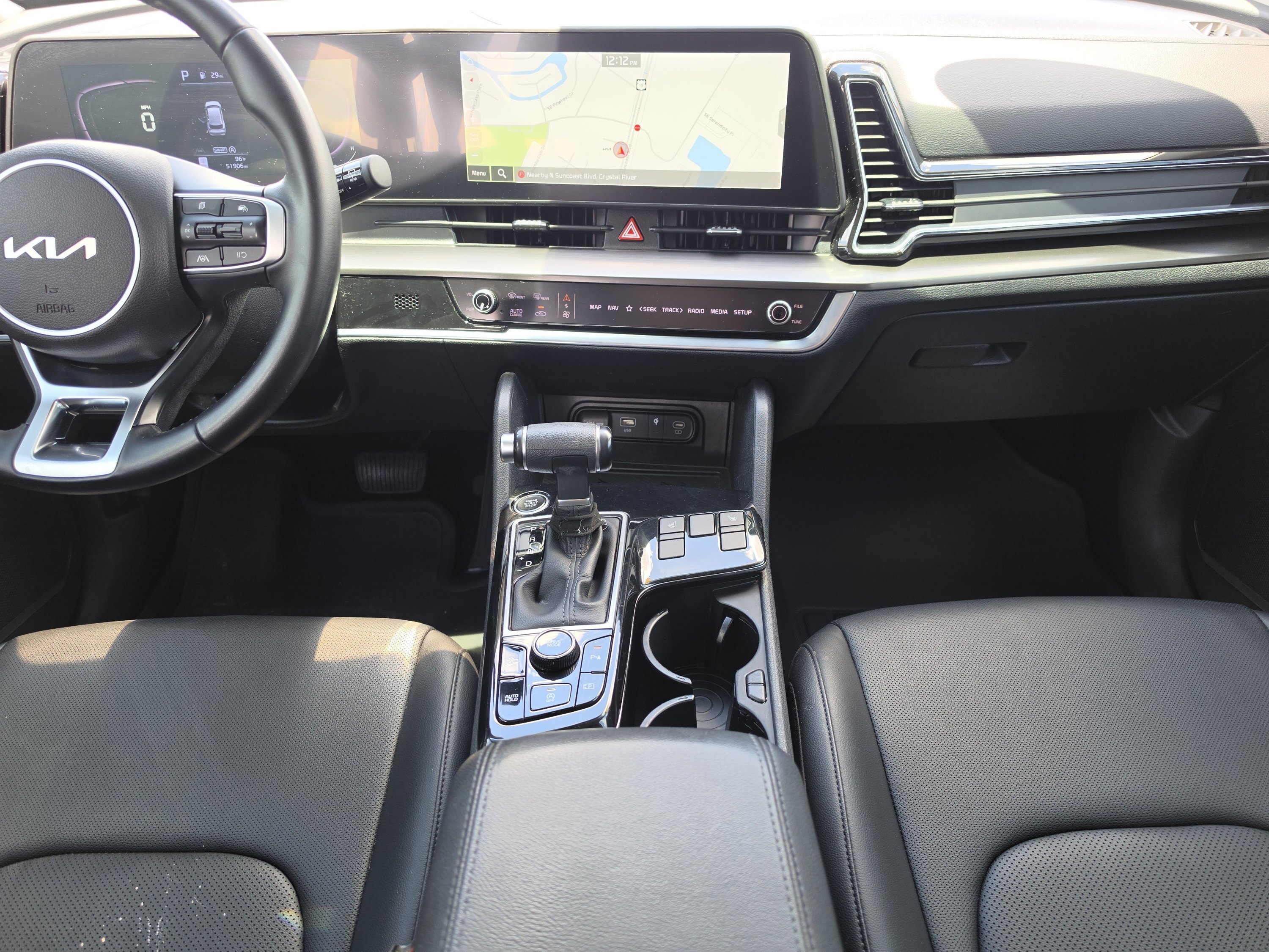 Used 2023 Sapphire Blue Kia EX image 19