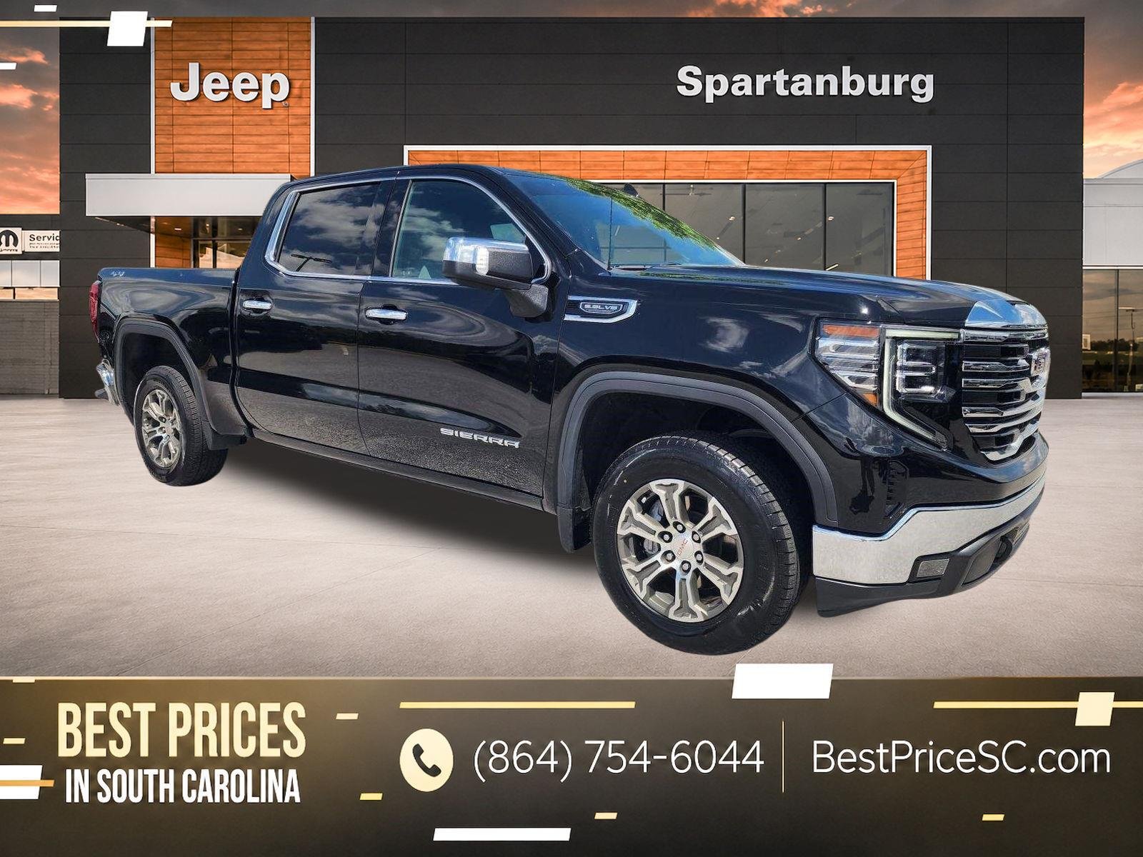 Used 2025 Onyx Black GMC SLT image 1
