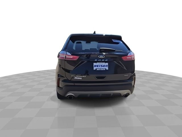 Used 2021 Black Ford Titanium image 7