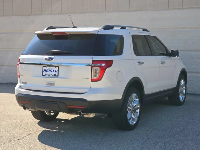 Used 2015 White Platinum Clearcoat Metallic Ford XLT image 13