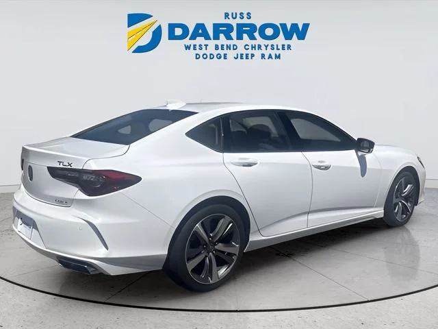 Used 2022 White Acura Advance image 6