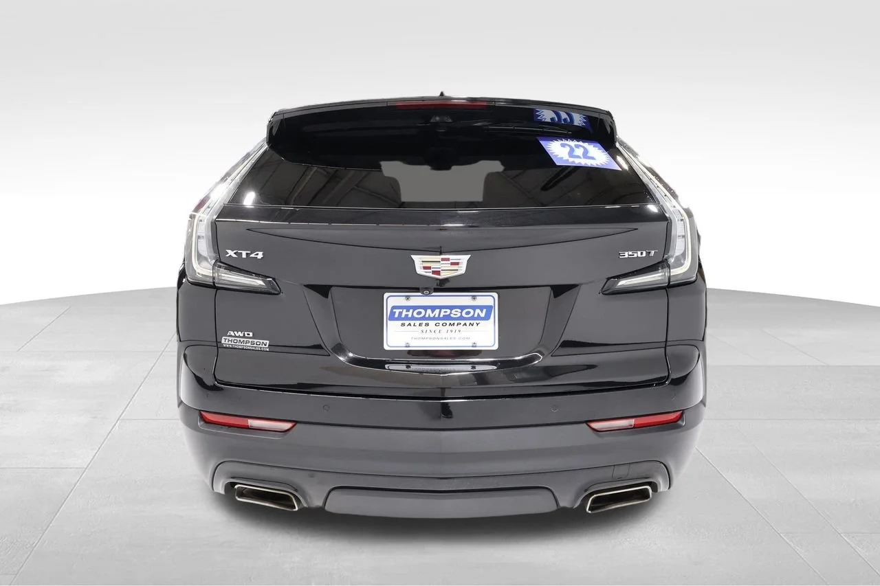 Used 2022 Stellar Black Metallic Cadillac Sport image 3
