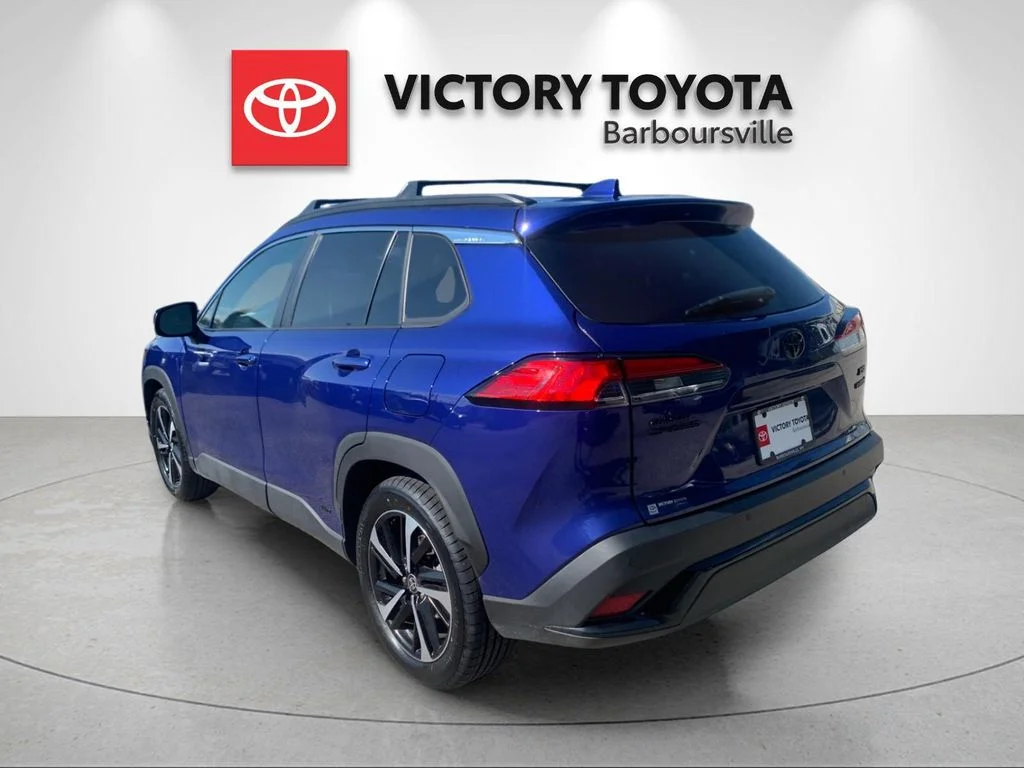 Used 2024 Blue Toyota Hybrid XSE image 3