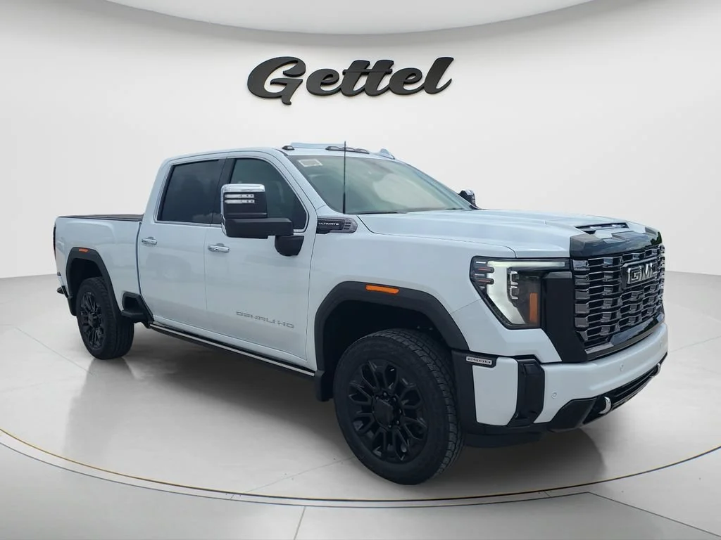 New 2026 Glacier White Tricoat GMC Denali Ultimate image 3