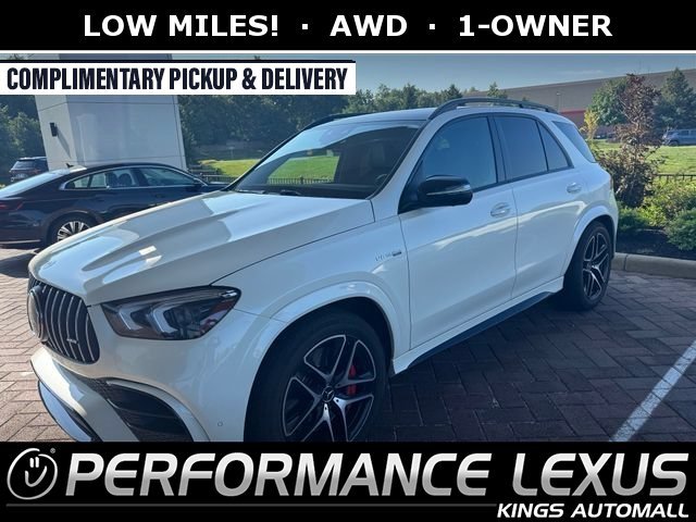 Used 2021 designo Diamond White Metallic Mercedes-Benz GLE 63 S AMG® image 1