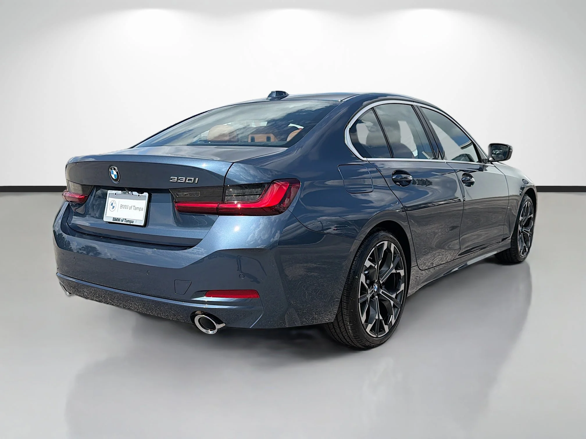 New 2026 Arctic Race Blue Metallic BMW 330i image 3