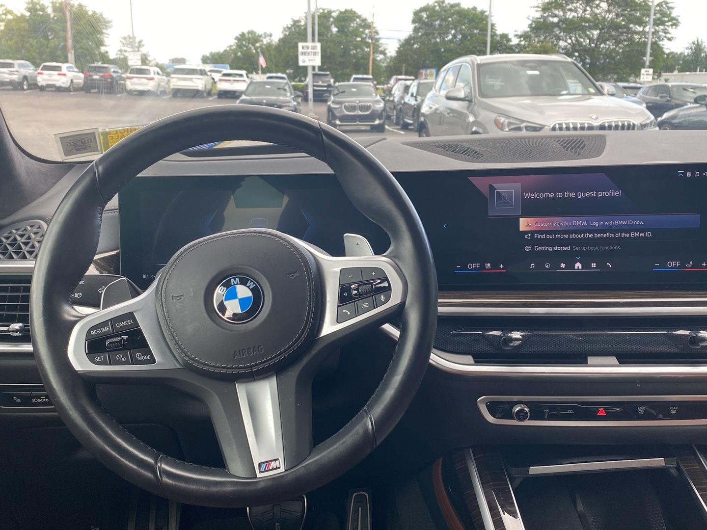 Certified Used 2024 Black Sapphire Metallic BMW xDrive40i image 7