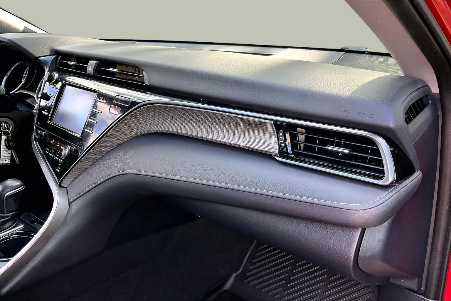 Certified Used 2019 Supersonic Red Toyota SE image 33