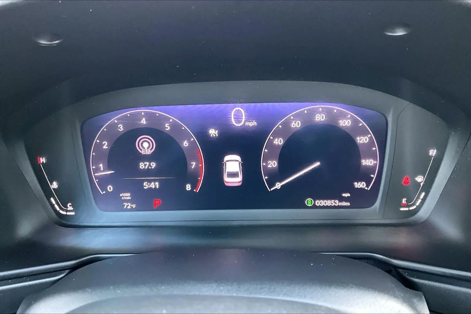 Used 2024 Meteorite Gray Metallic Honda EX image 26