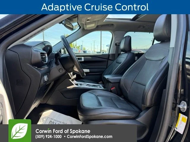 Used 2022 Agate Black Metallic Ford Limited image 3
