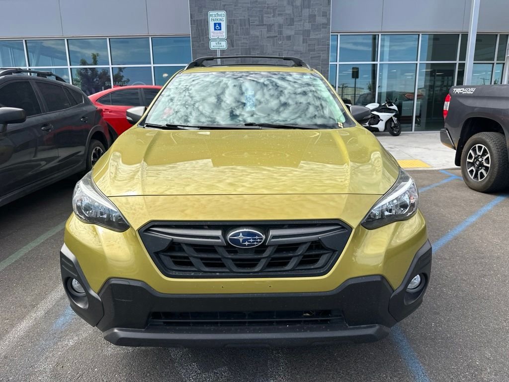 Used 2021 Yellow Subaru Sport image 2