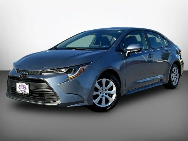 Used 2025 Blue Toyota LE image 3