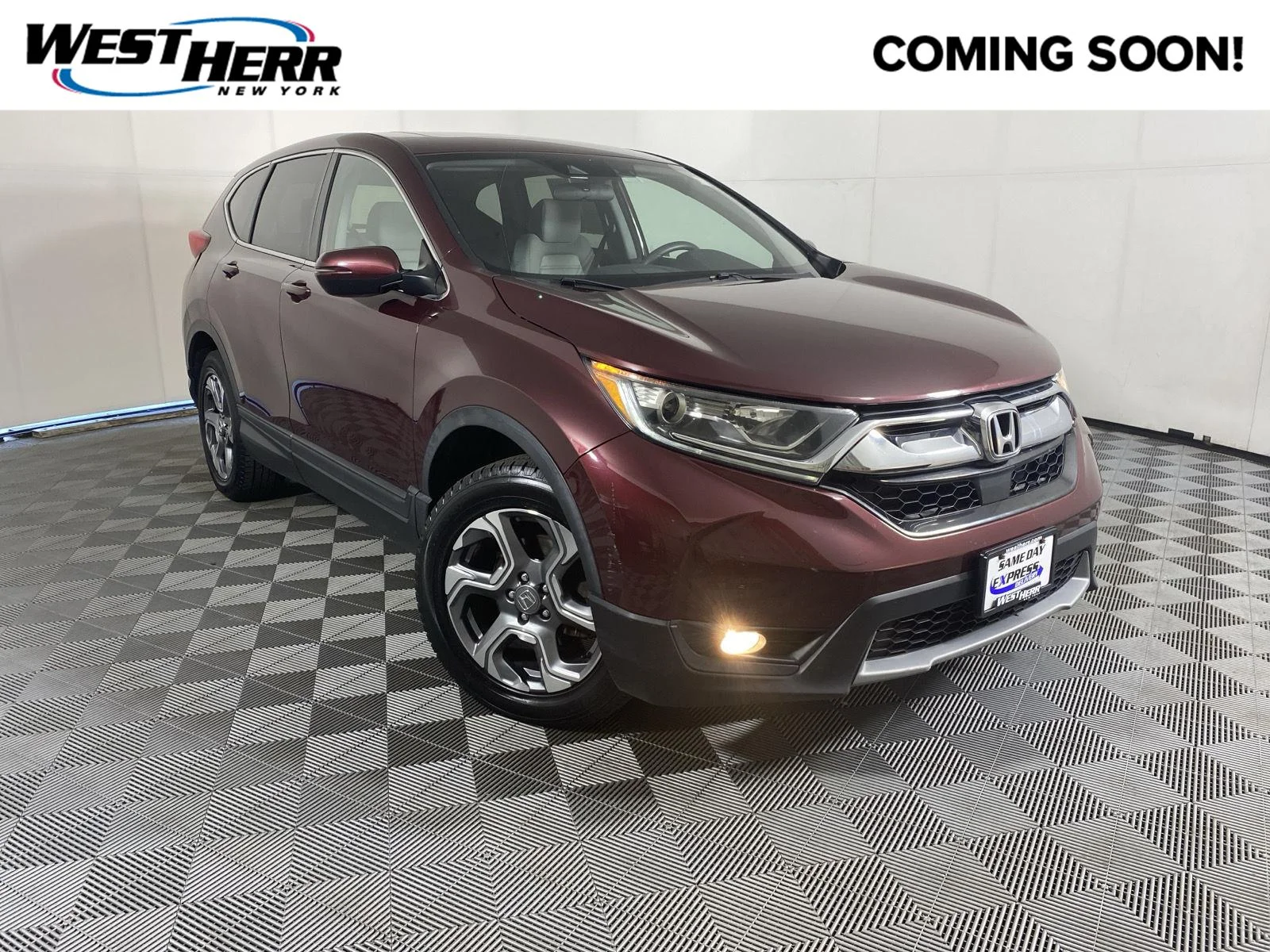Used 2019 Basque Red Pearl II Honda EX image 1