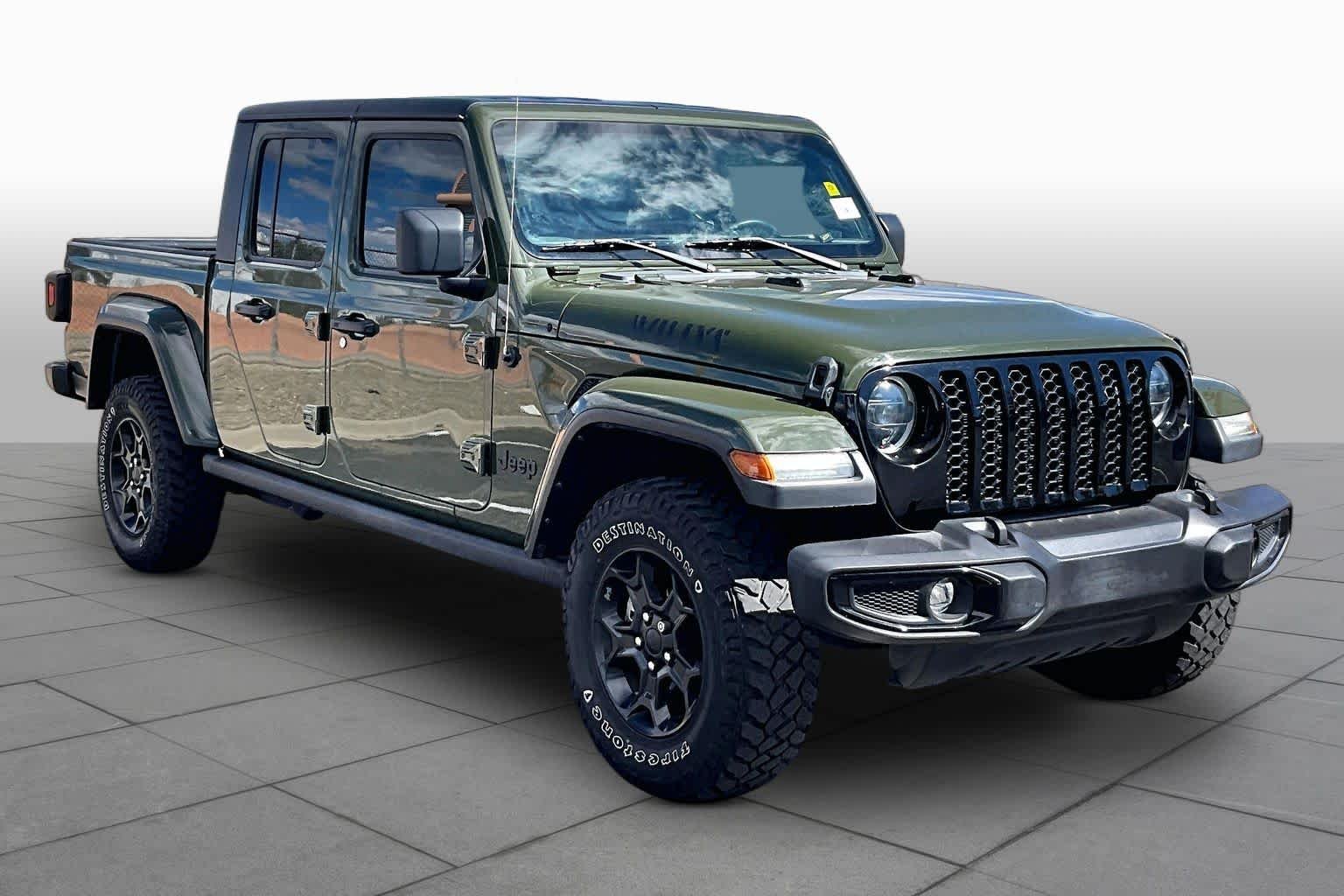 Used 2023 Sarge Green Clearcoat Jeep Willys image 3