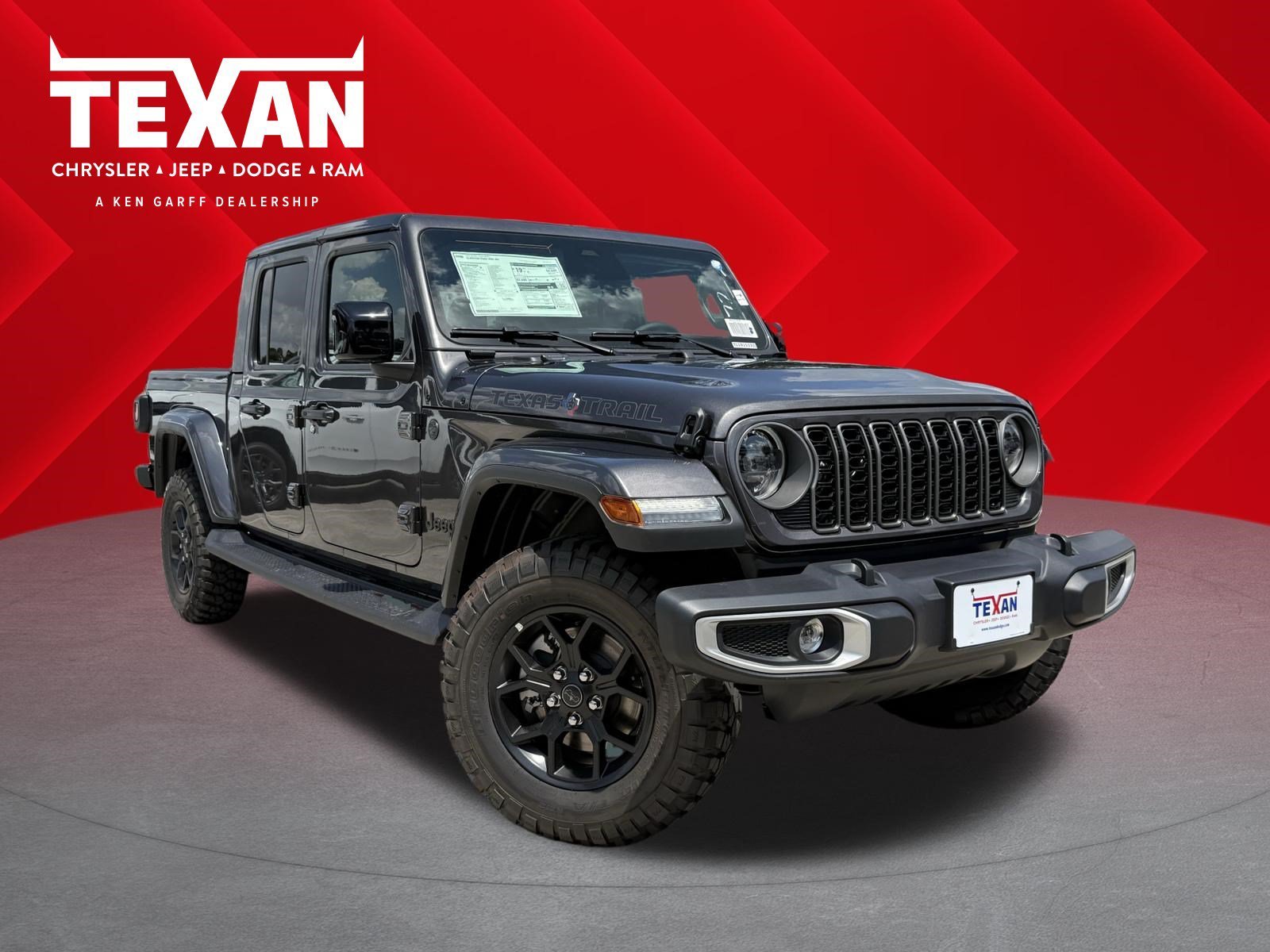 New 2026 Granite Crystal Metallic Clear-Coat Exterior Paint Jeep Texas Trail image 1