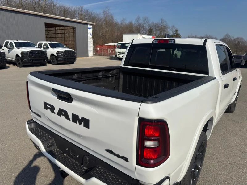 New 2026 Ivory White Tri-Coat Pearl-Coat Exterior Paint RAM Laramie image 37
