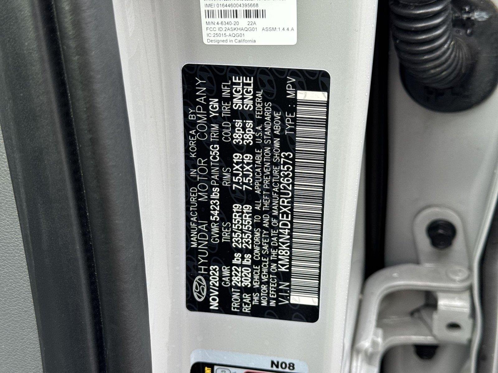 Used 2024 Gray Hyundai SEL image 41