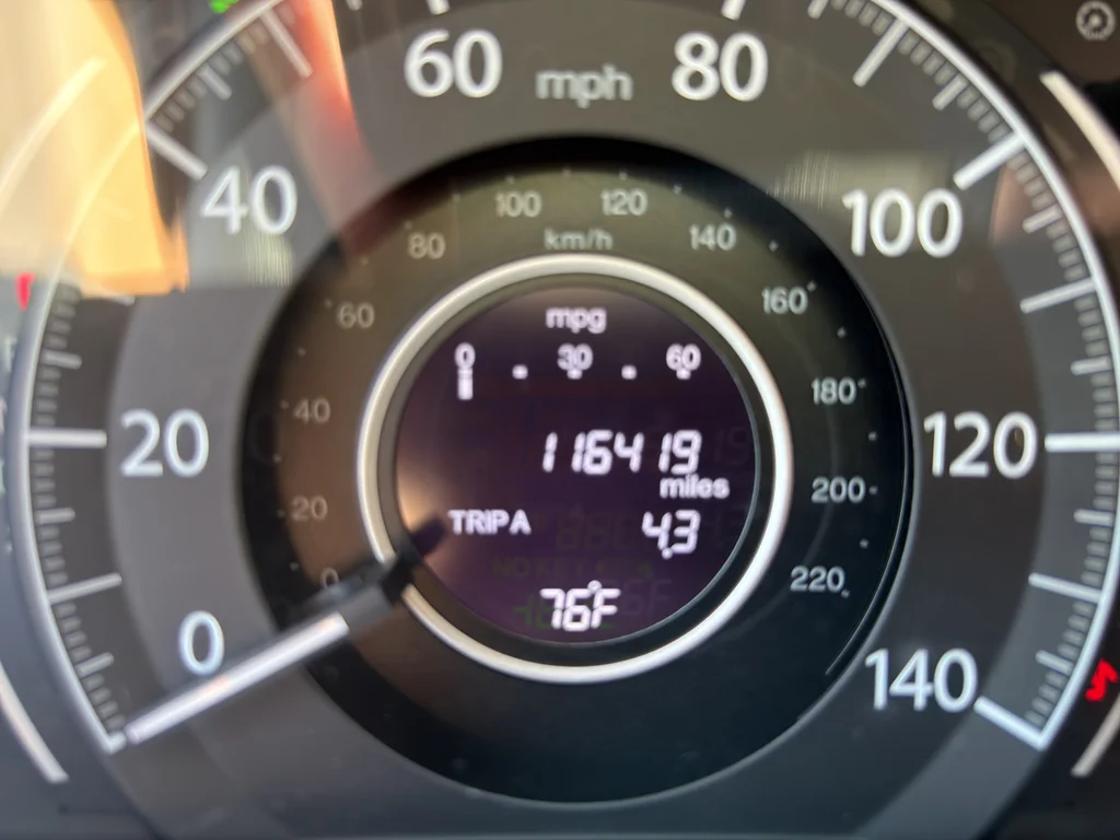 Used 2013 Twilight Blue Metallic Honda EX image 10