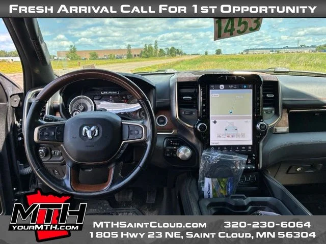 Certified Used 2022 Black Ram Laramie Longhorn image 11