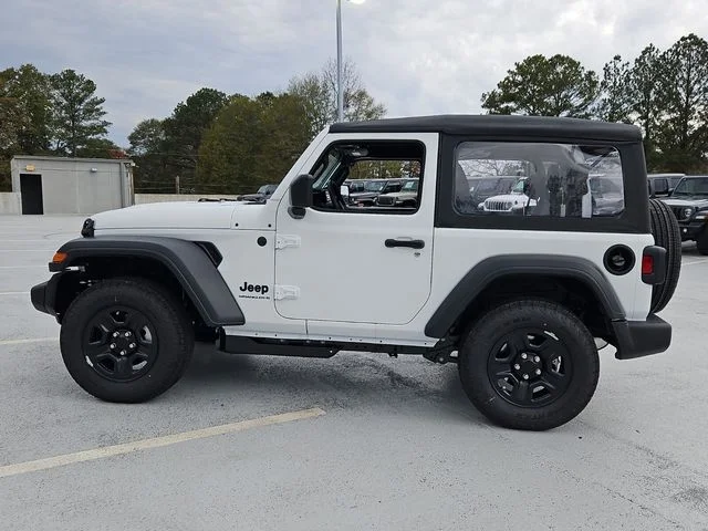 New 2026 Bright White Clear-Coat Exterior Paint Jeep Sport image 20