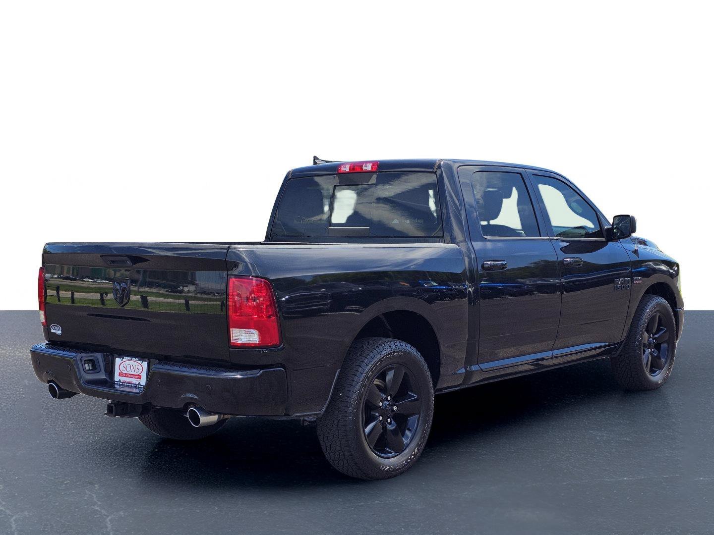 Used 2018 Black Clearcoat Ram Lone Star image 8