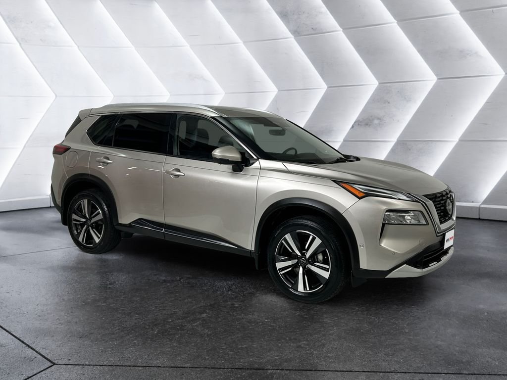 Gold 2023 Nissan Rogue Platinum FWD SUV / Crossover Front-Wheel Drive