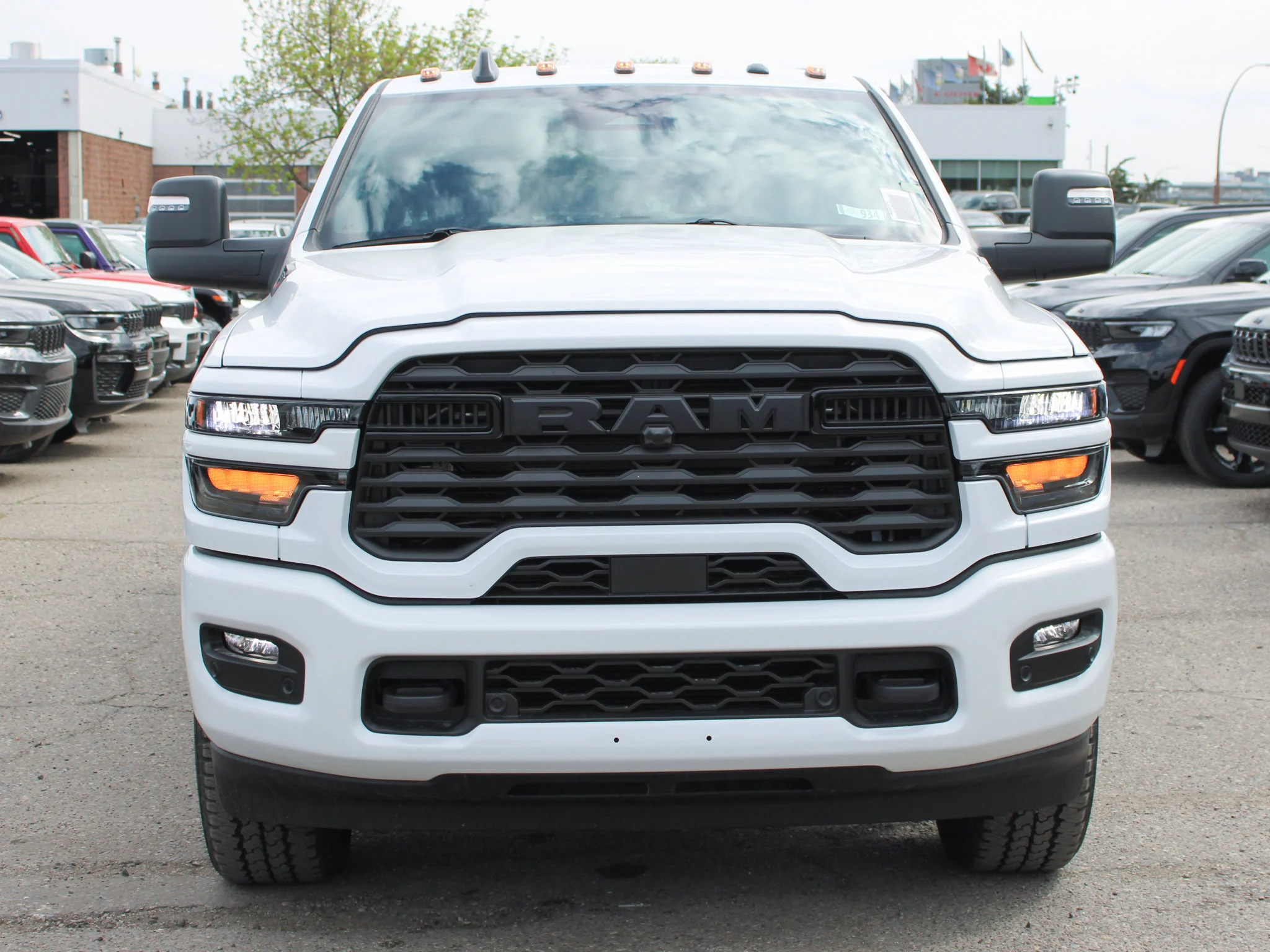 New 2026 White RAM Big Horn* image 8
