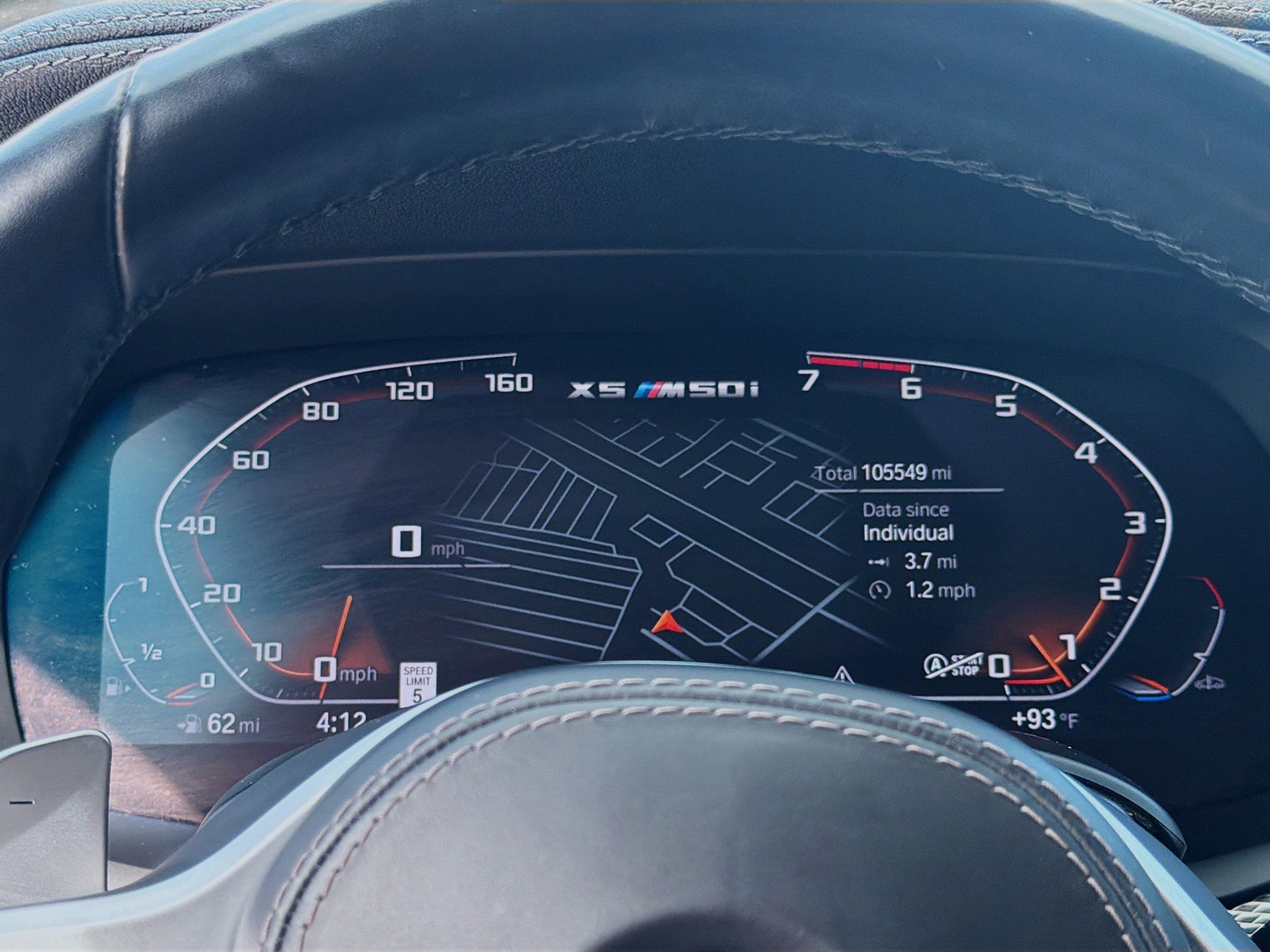 Used 2021 Black Sapphire Metallic BMW M50i image 9
