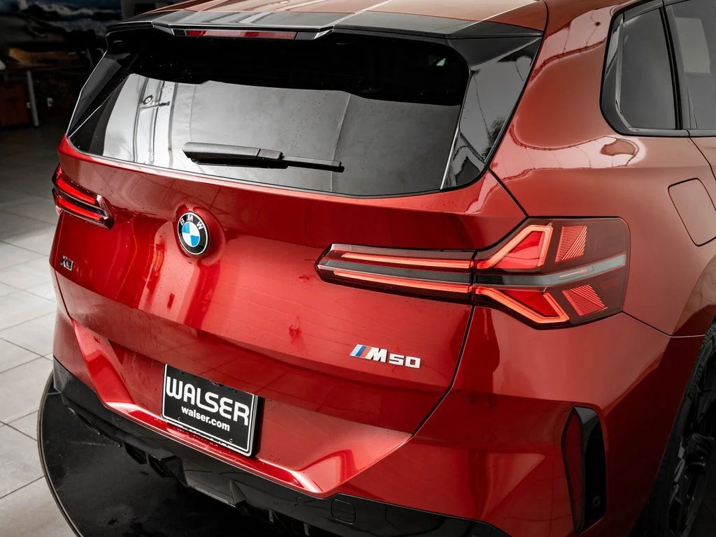 Certified Used 2025 Red Metallic BMW M50 xDrive image 16