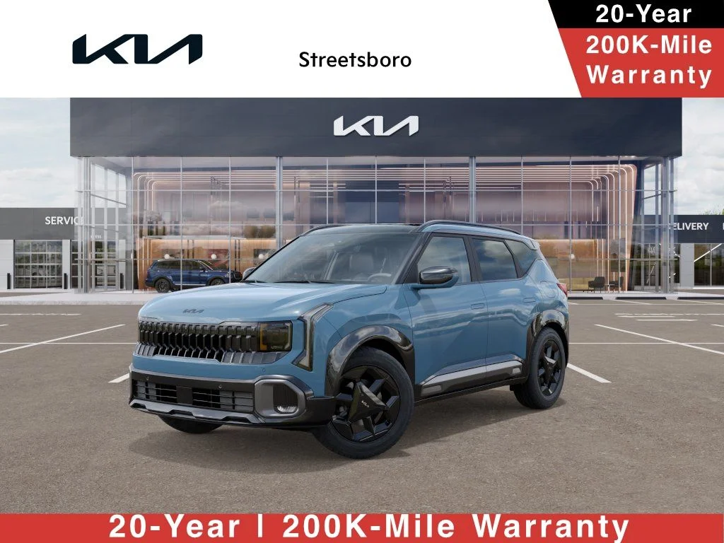 New 2027 Frost Blue Kia X-Line image 1