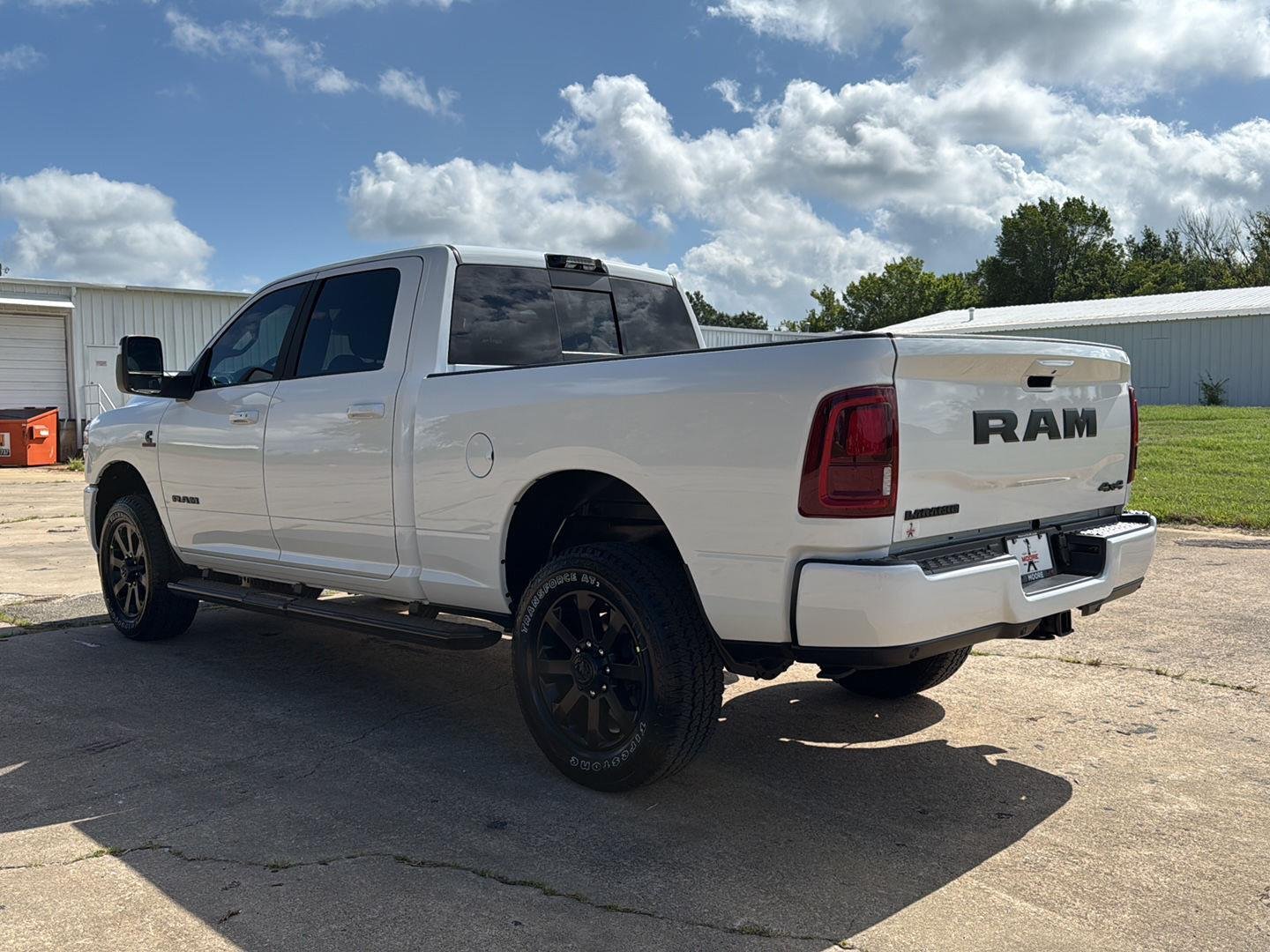 New 2026 Bright White Clear-Coat Exterior Paint RAM Laramie image 5
