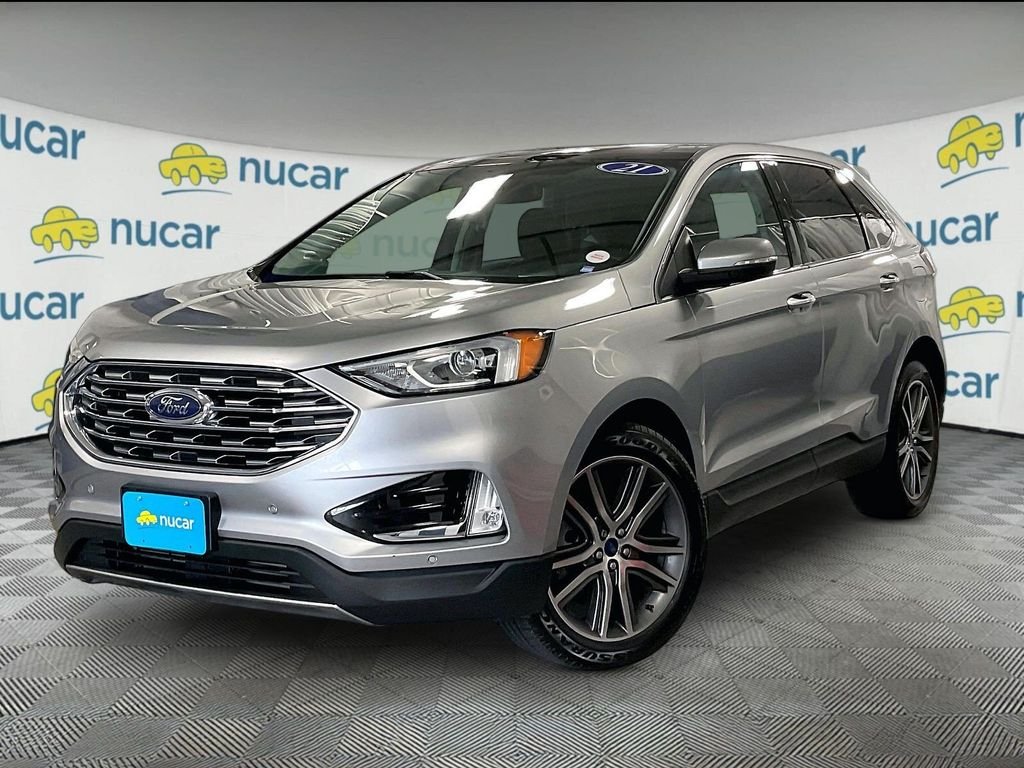 Used 2021 Silver Ford Titanium image 3