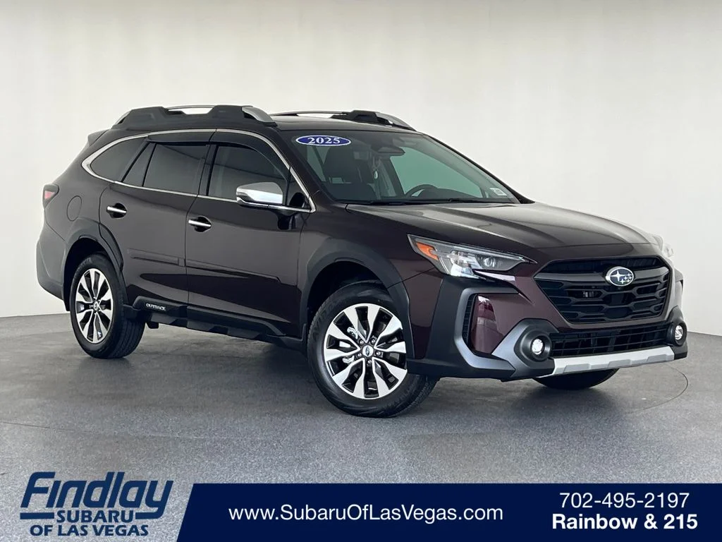 Certified Used 2025 Red Subaru Touring image 1