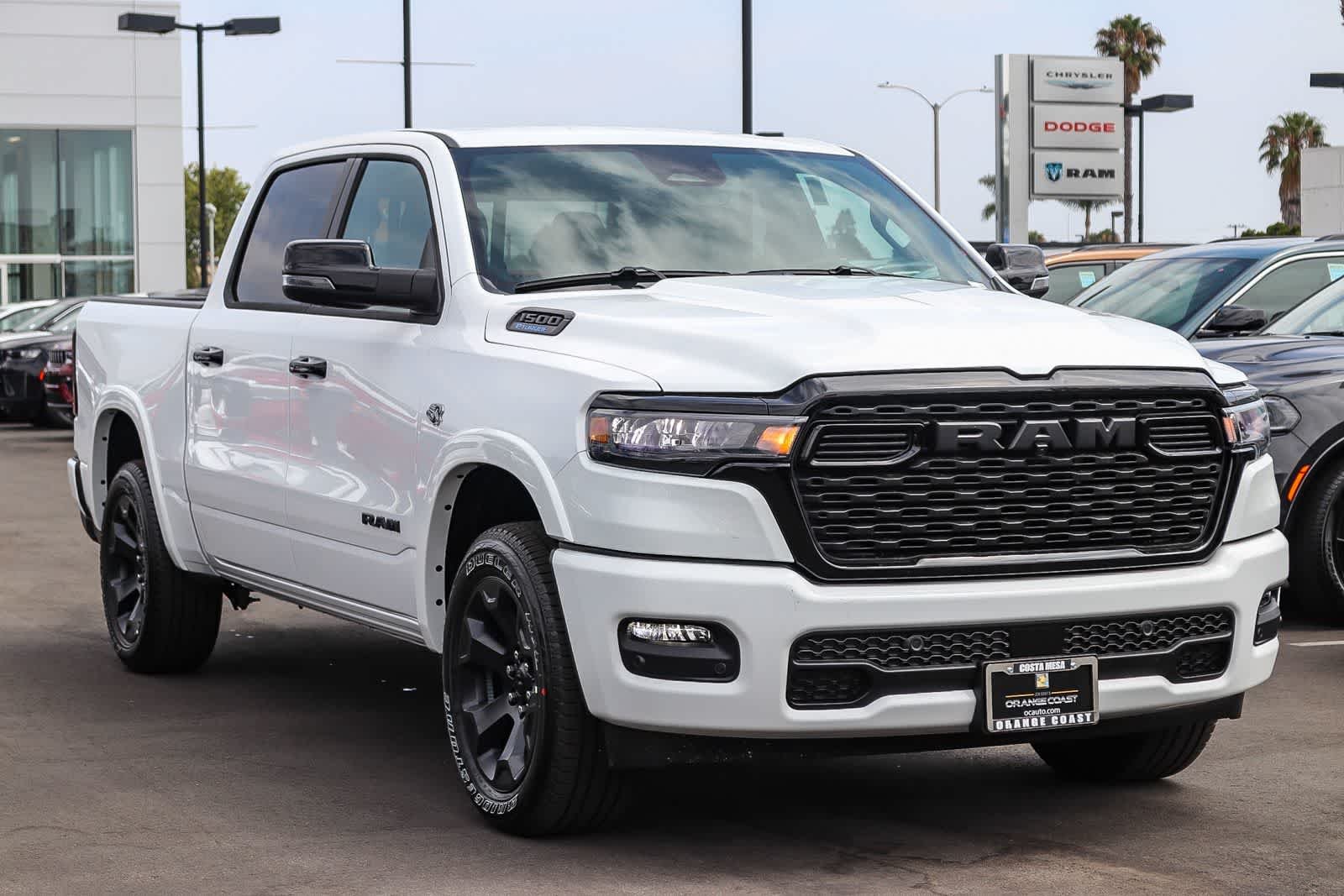 New 2026 Bright White Clear-Coat Exterior Paint RAM Big Horn image 3