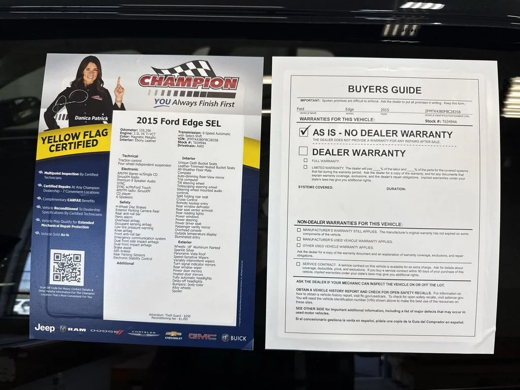 Used 2015 Magnetic Metallic Ford SEL image 43