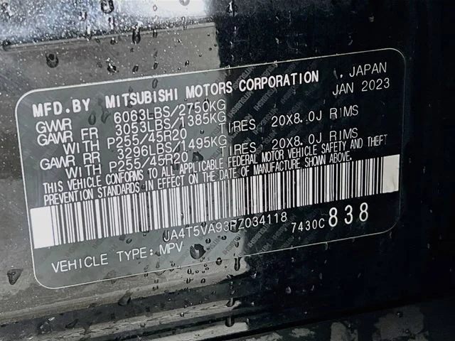 Used 2023 Black Mitsubishi 40th Anniversary image 11