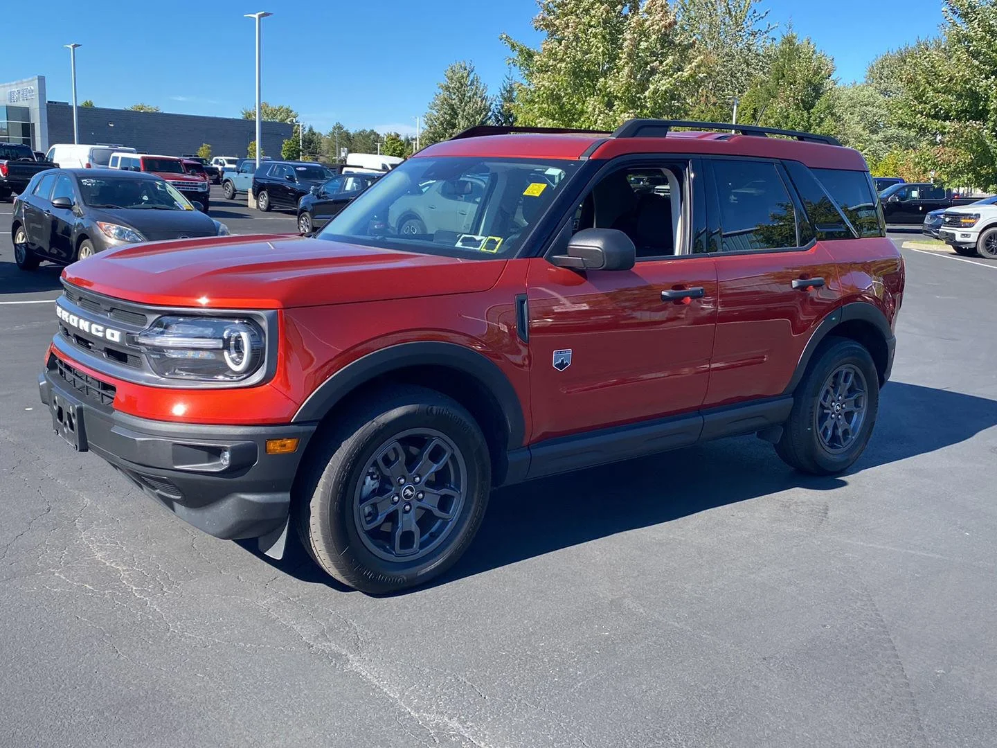 Used 2024 Hot Pepper Red Tinted Clearcoat Ford Big Bend image 6