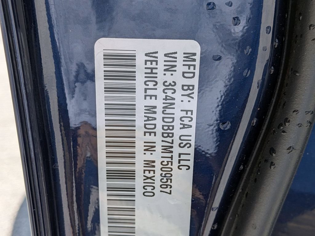 Used 2021 Blue Jeep Latitude image 26