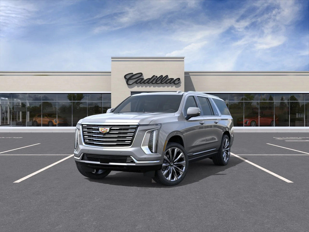 New 2027 Argent Silver Metallic Cadillac Platinum Luxury image 8