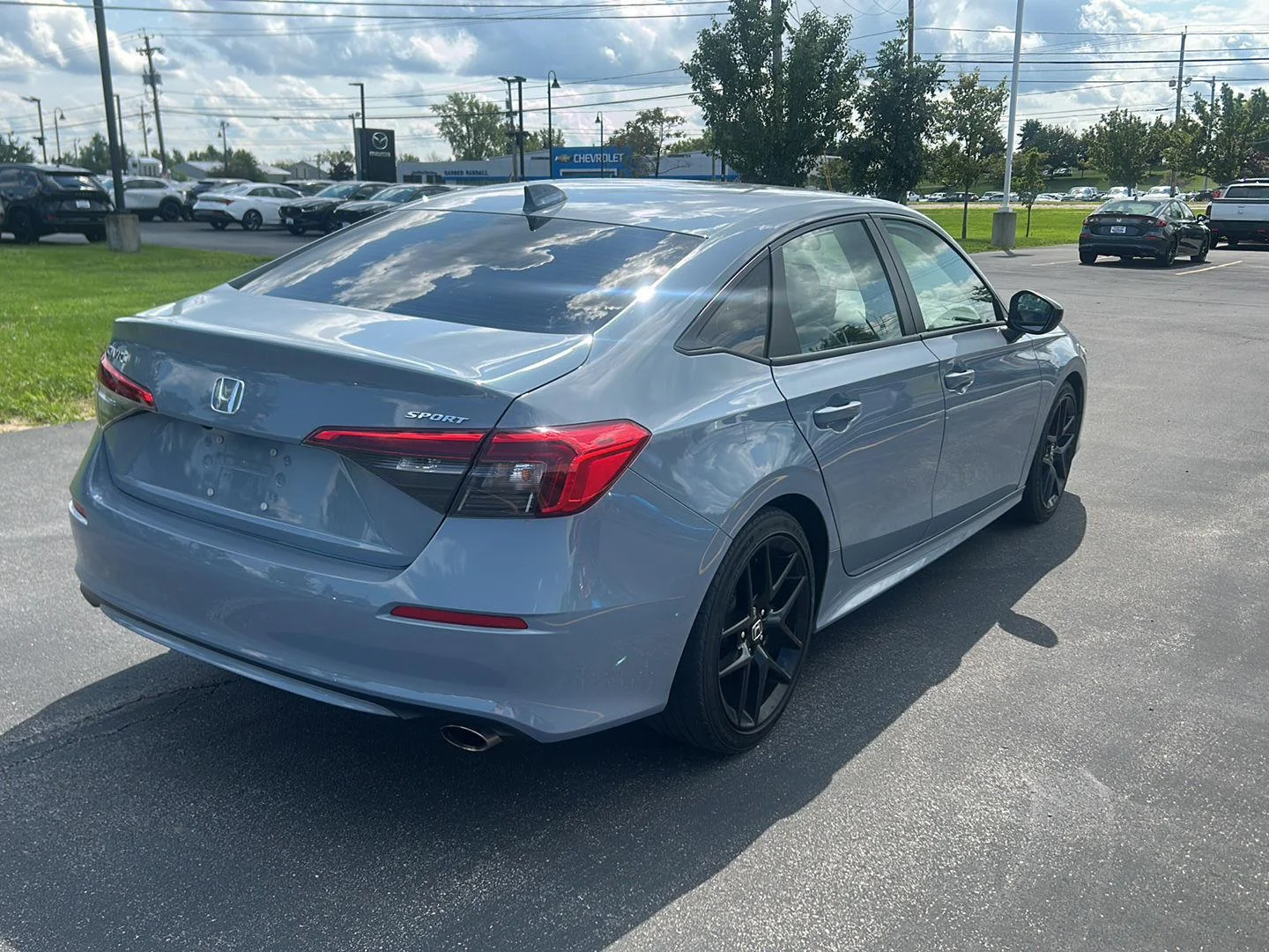 Used 2024 Sonic Gray Pearl Honda Sport image 3