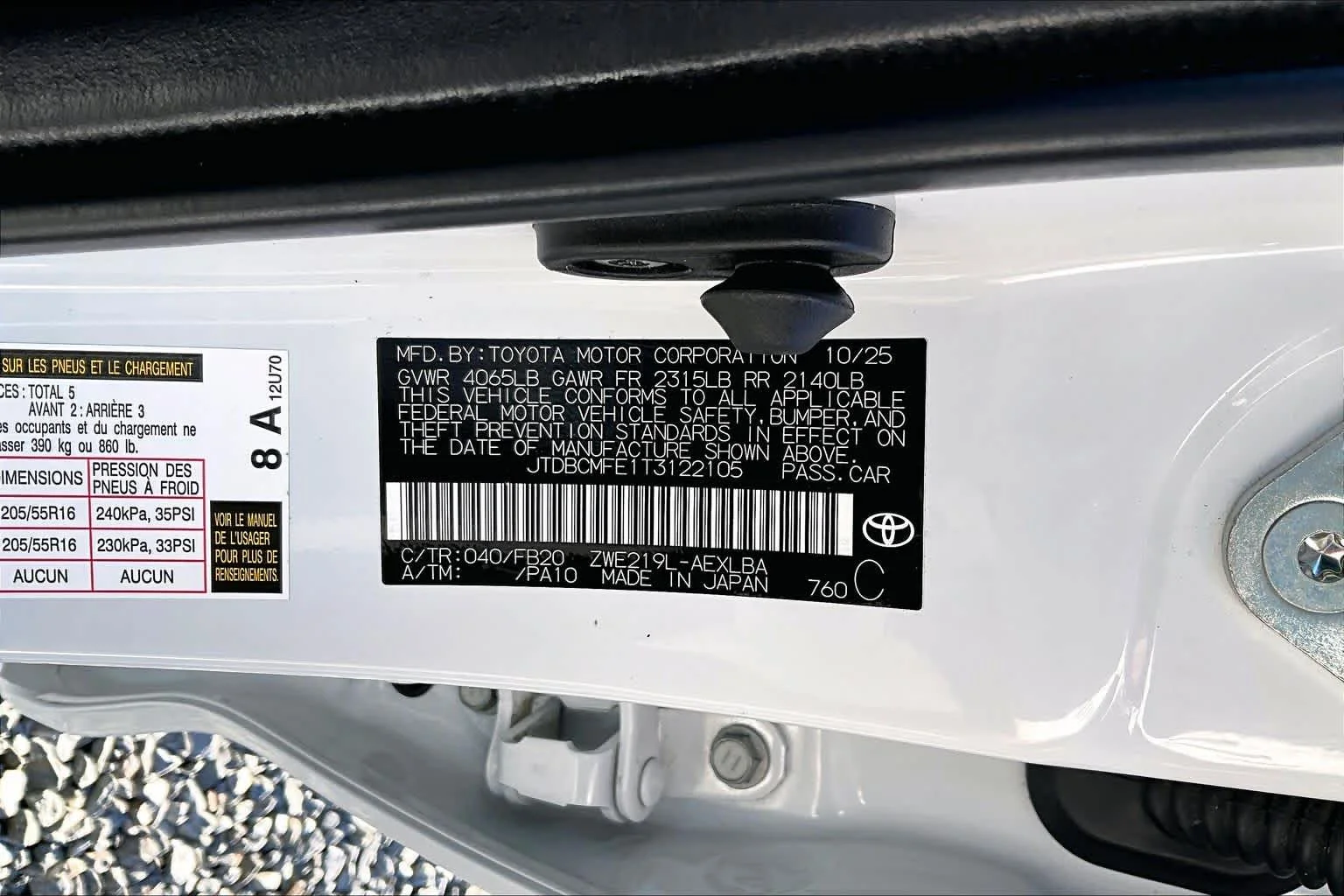 Certified Used 2026 Ice Cap Toyota Hybrid LE image 34