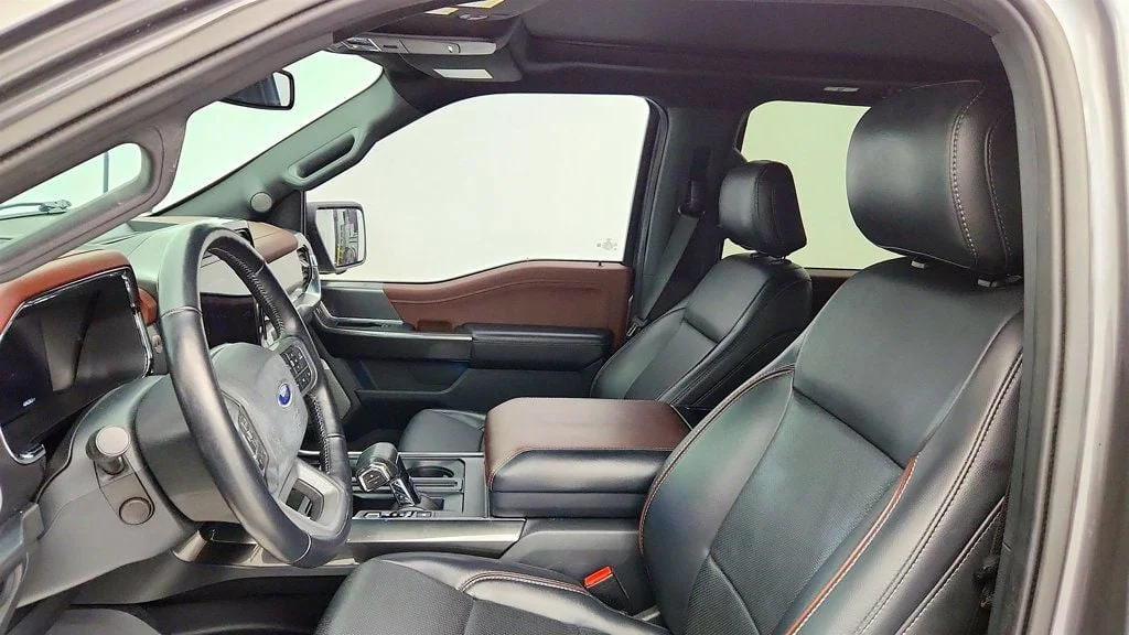 Used 2021 Carbonized Gray Metallic Ford LARIAT 4WD SuperCrew 5